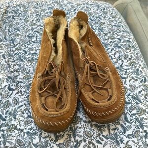 LL Bean shearling Bootie Slipper